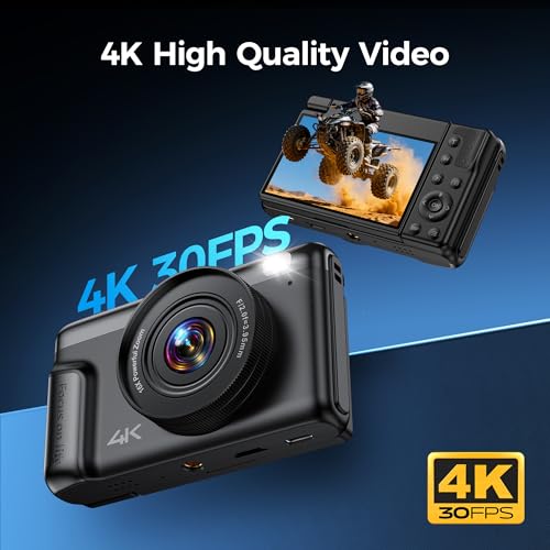 Detalle de Fotocamera digitale 4K 64MP compatta con zoom 16x