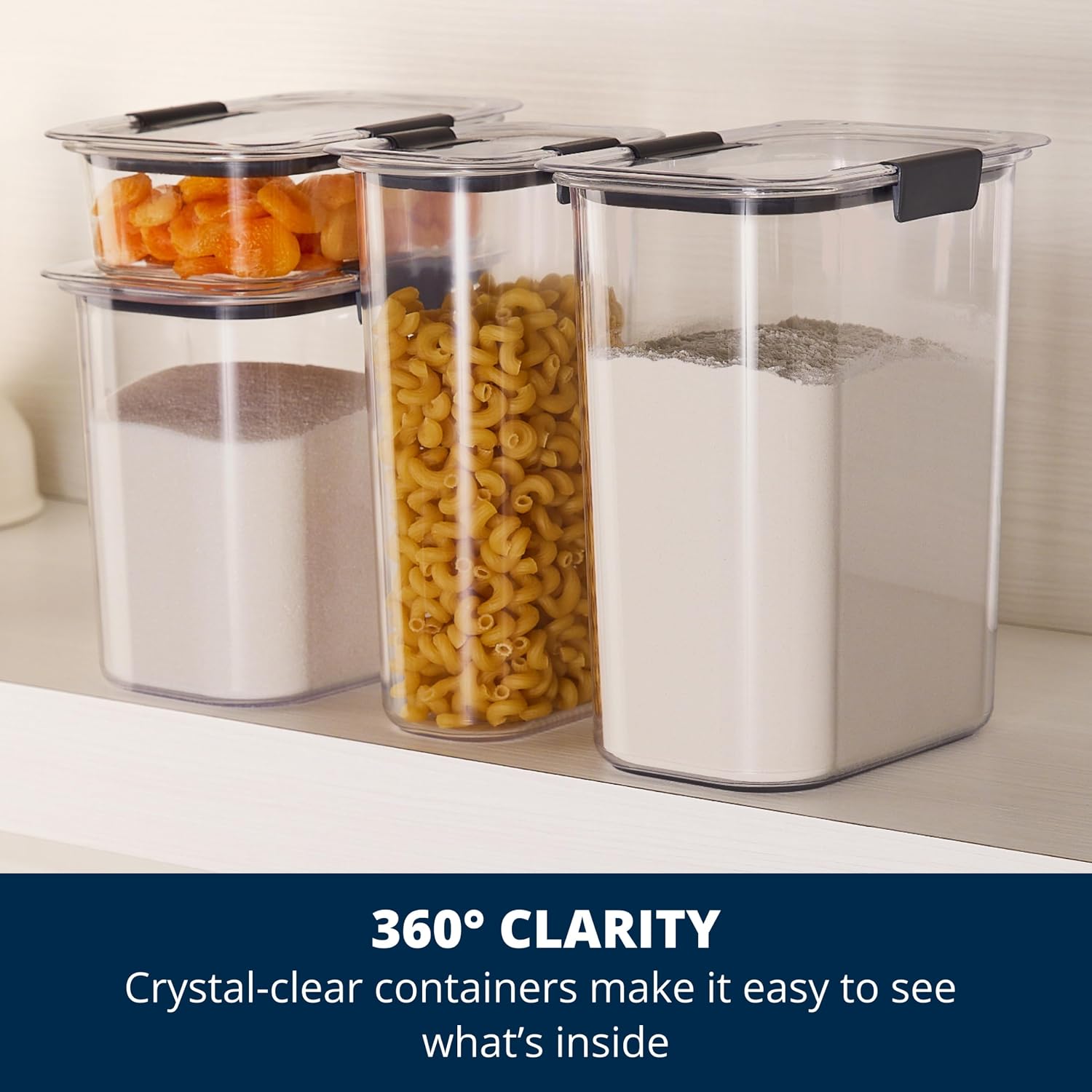 Detalle 1 de Rubbermaid Brilliance 16-Cup airtight storage