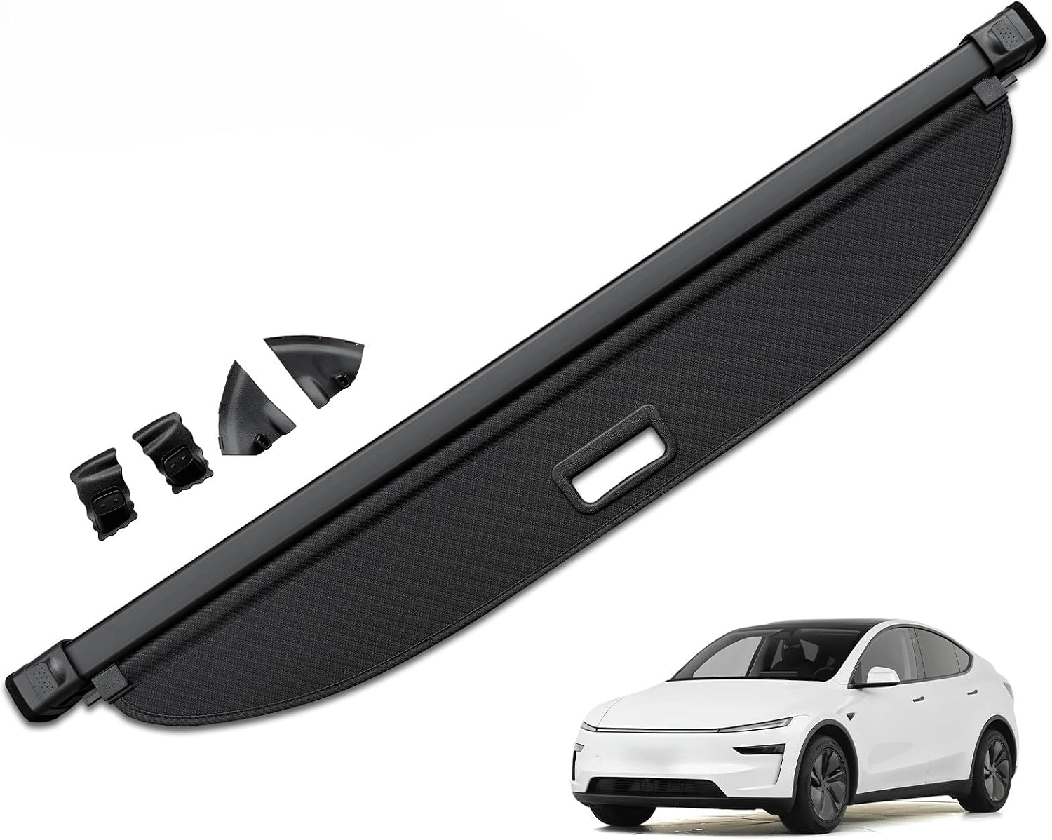Detalle de MIALUTY Retractable Cargo Cover for Tesla Model Y Juniper