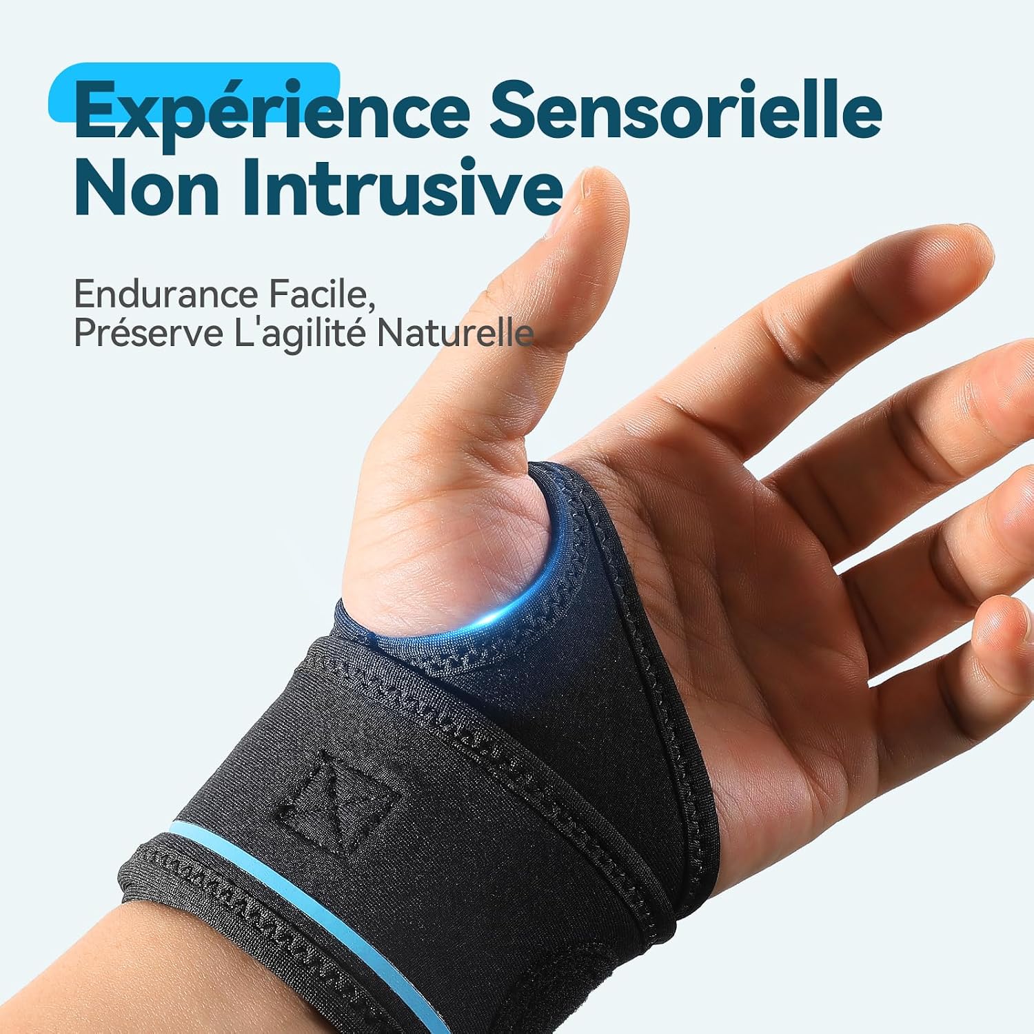 Detalle 2 de AGPTEK Orthèse Poignet Droit 13–20 cm 🩹