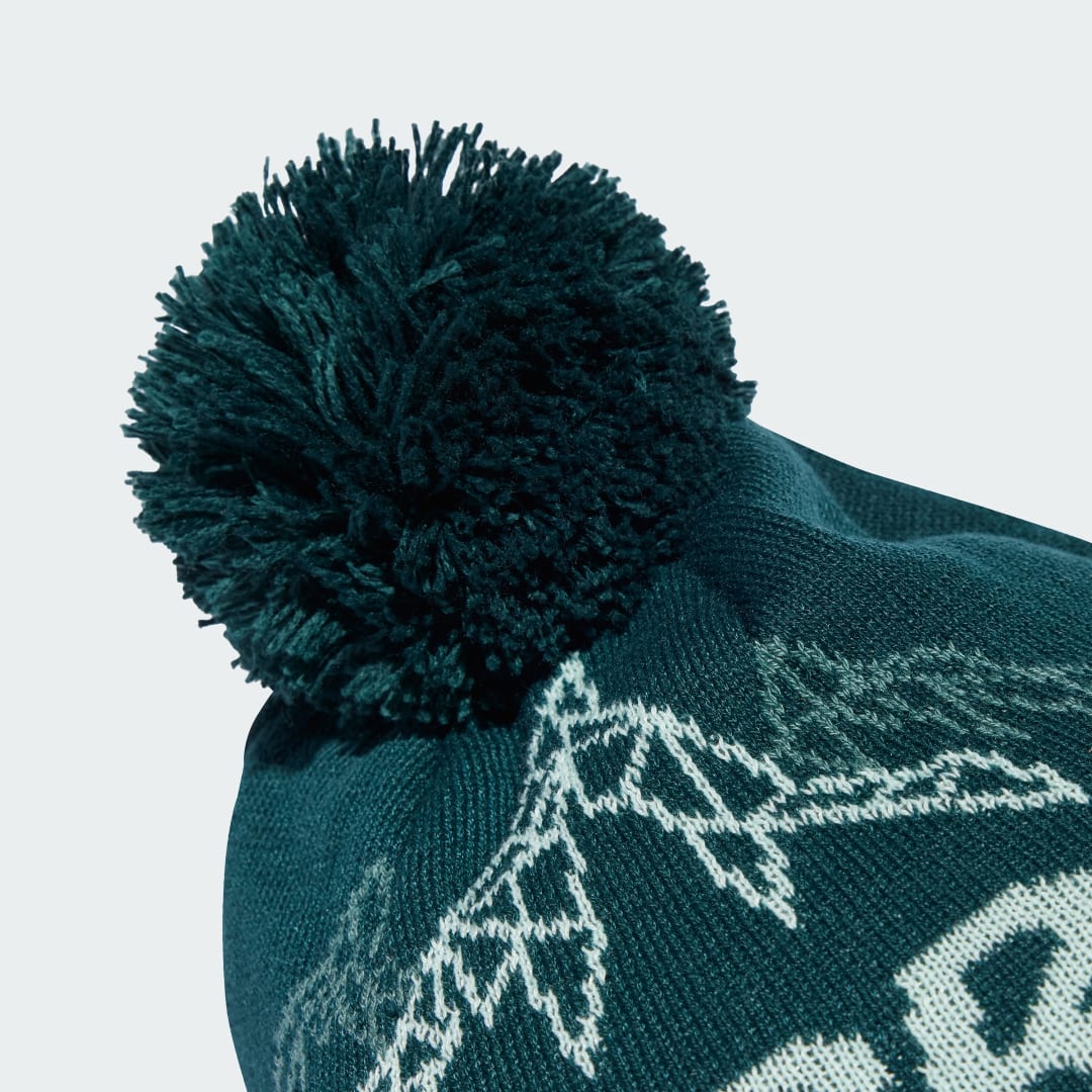 Detalle 1 de Gorro con pompón Terrex Xploric de Adidas – verde