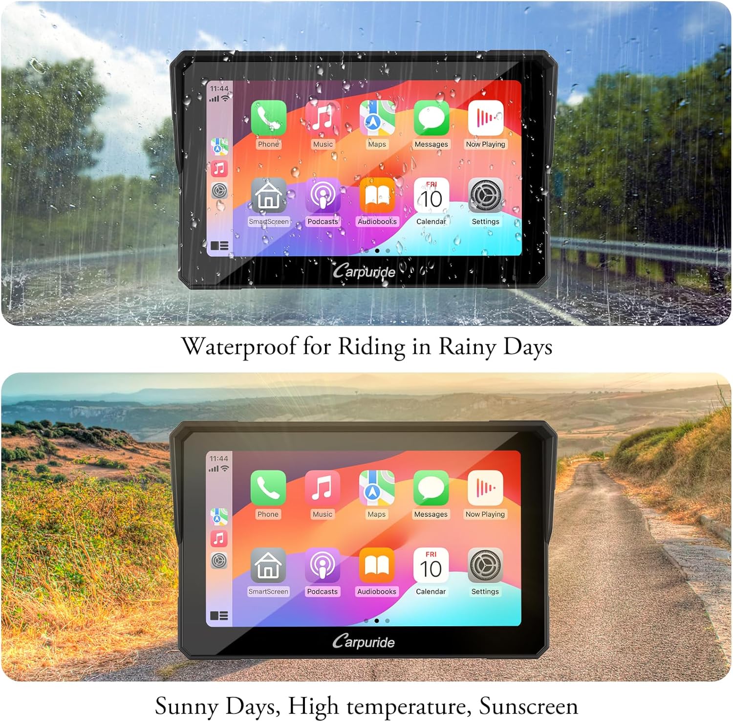 Thumbnail 5 de Carpuride W702 7-inch Motorcycle GPS