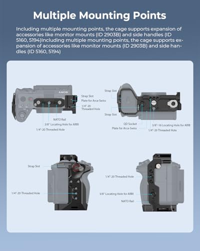 Detalle de Kit cage SMALLRIG pour Sony FX3 FX30 ⚙
