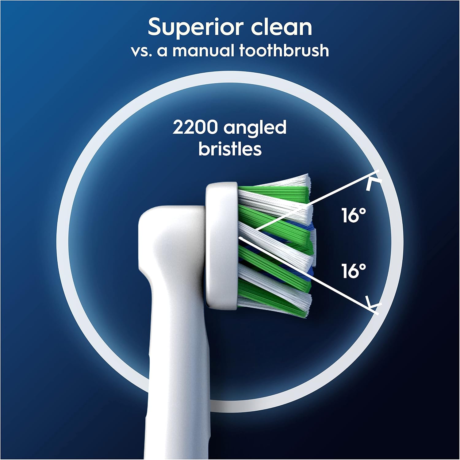 Thumbnail 3 de Oral-B Pro Cross Action Electric Toothbrush Heads, 4 Count (White) – Key Considerations