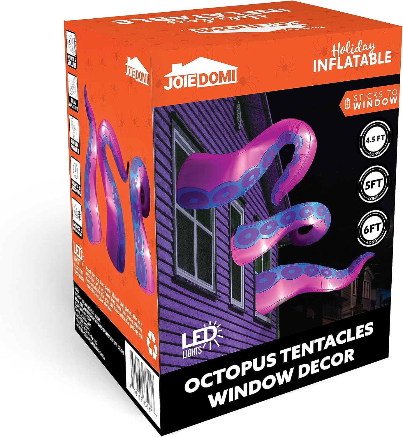 Thumbnail 6 de Joiedomi 3-Piece Halloween Inflatable Octopus Tentacles with White LEDs