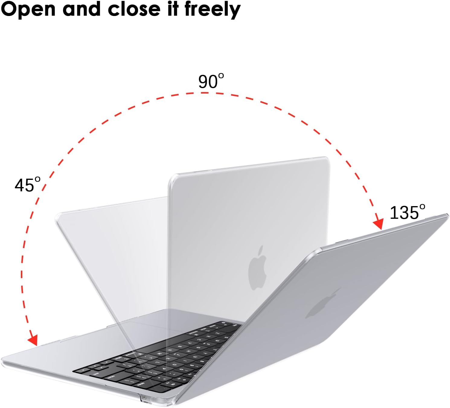 Detalle 2 de eleger Case for 16-inch MacBook Pro 16" clear hard shell