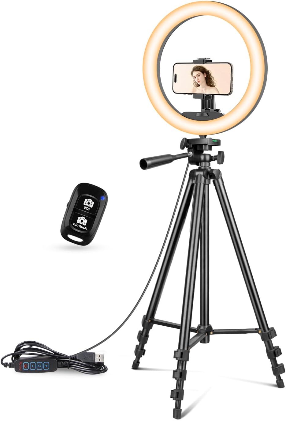 Detalle de UBeesize 12" Ring Light with 50" Tripod