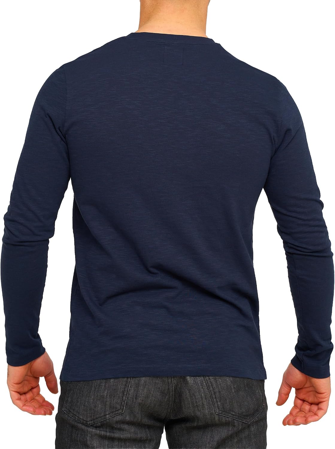 Detalle 2 de JACK & JONES Infinity Langarmshirt Rise O‑Neck