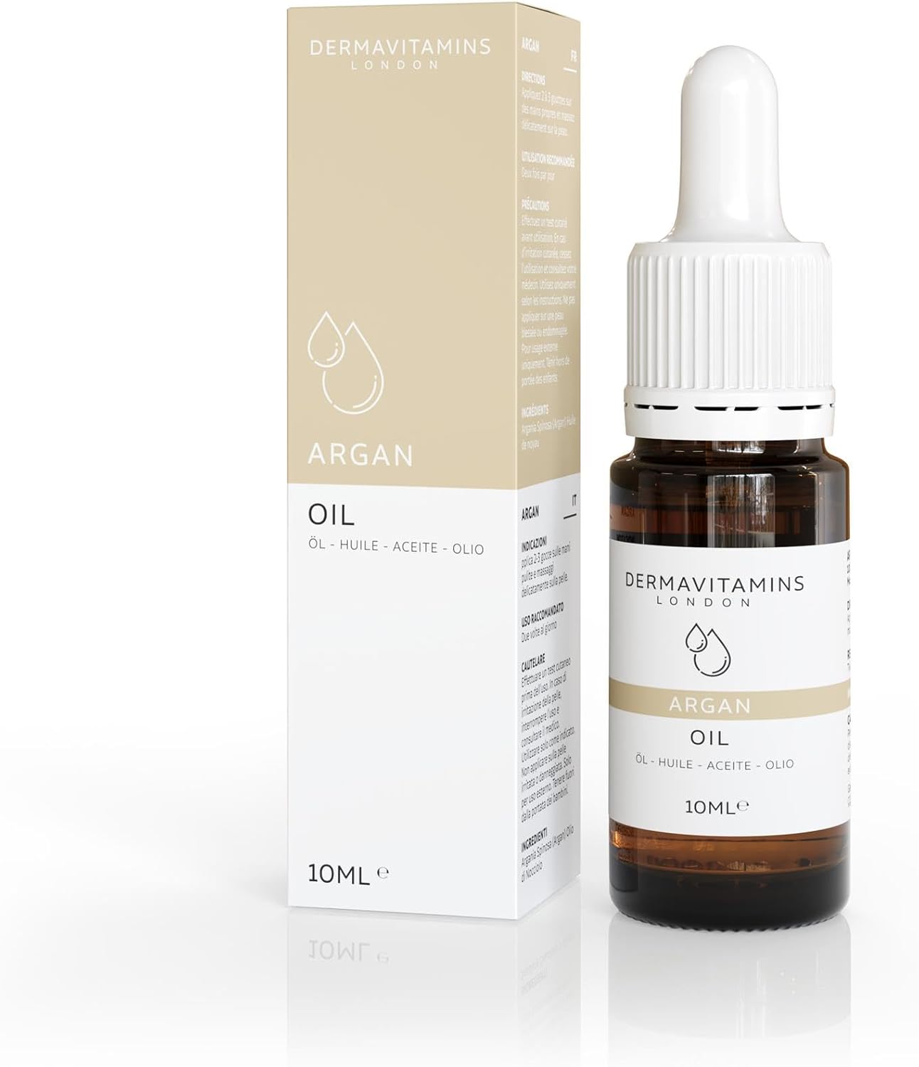 Thumbnail 6 de Huile d’argan 100 % pure pressée à froid Dermavitamins (10 ml) : soin visage & cheveux