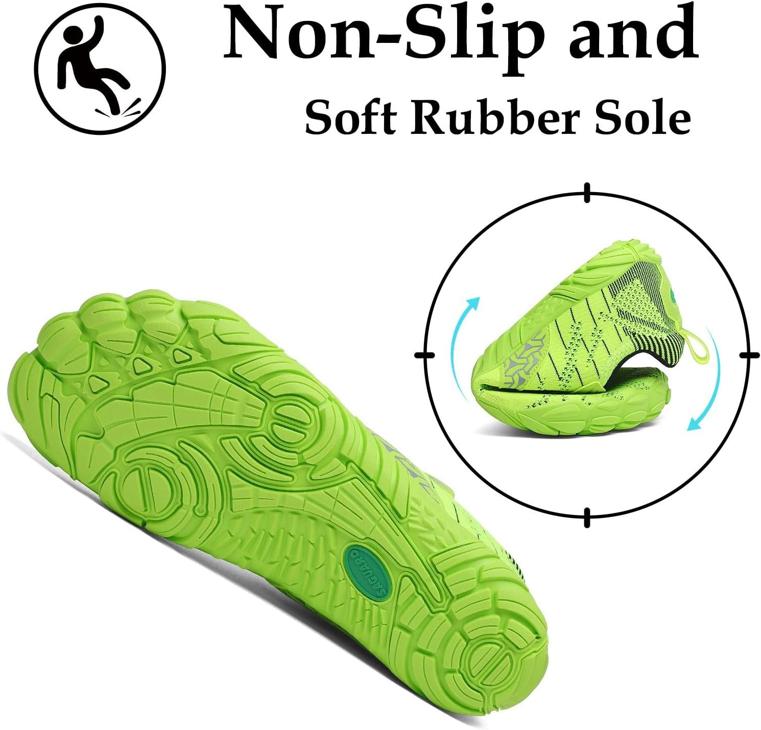Thumbnail 6 de SAGUARO Barfußschuhe Unisex – Breite Zehenbox, Zero-Drop, rutschfest und atmungsaktiv