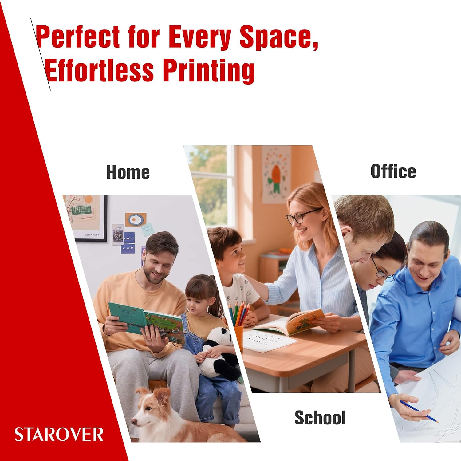 Detalle 2 de STAROVER 540XL/541XL Compatible Canon Ink Cartridges for PIXMA Printers (PG-540XL/CL-541XL)