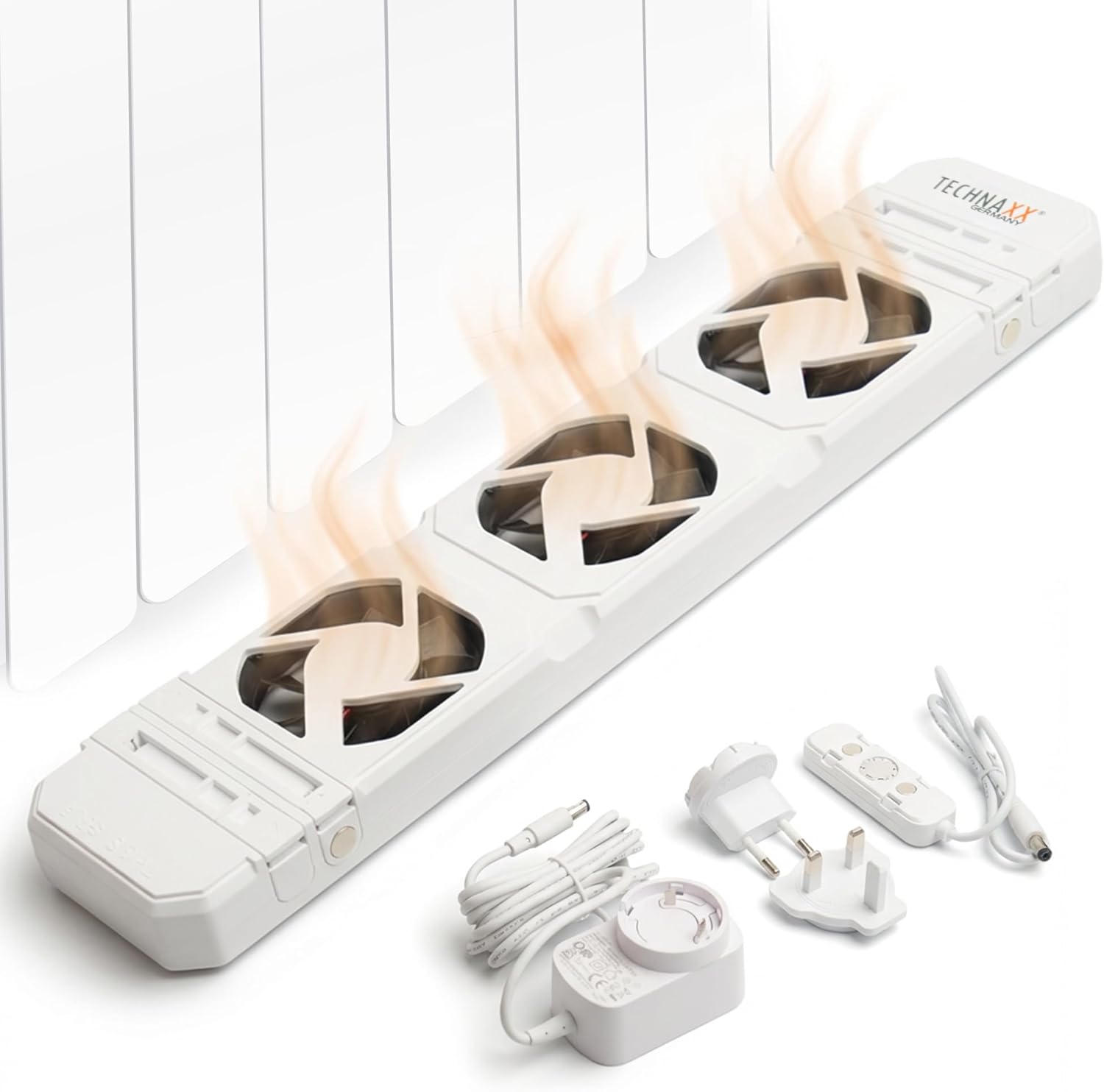 Detalle de Technaxx TX-302 ventilatore per radiatore 50-70 cm