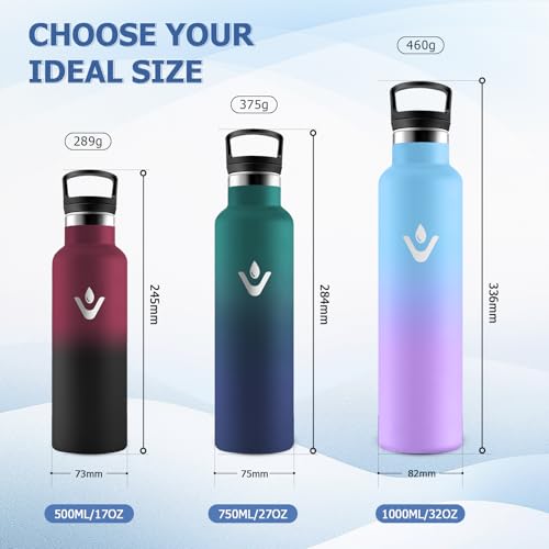 Thumbnail 4 de Botella Agua Térmica 1 L, acero inoxidable 🚰