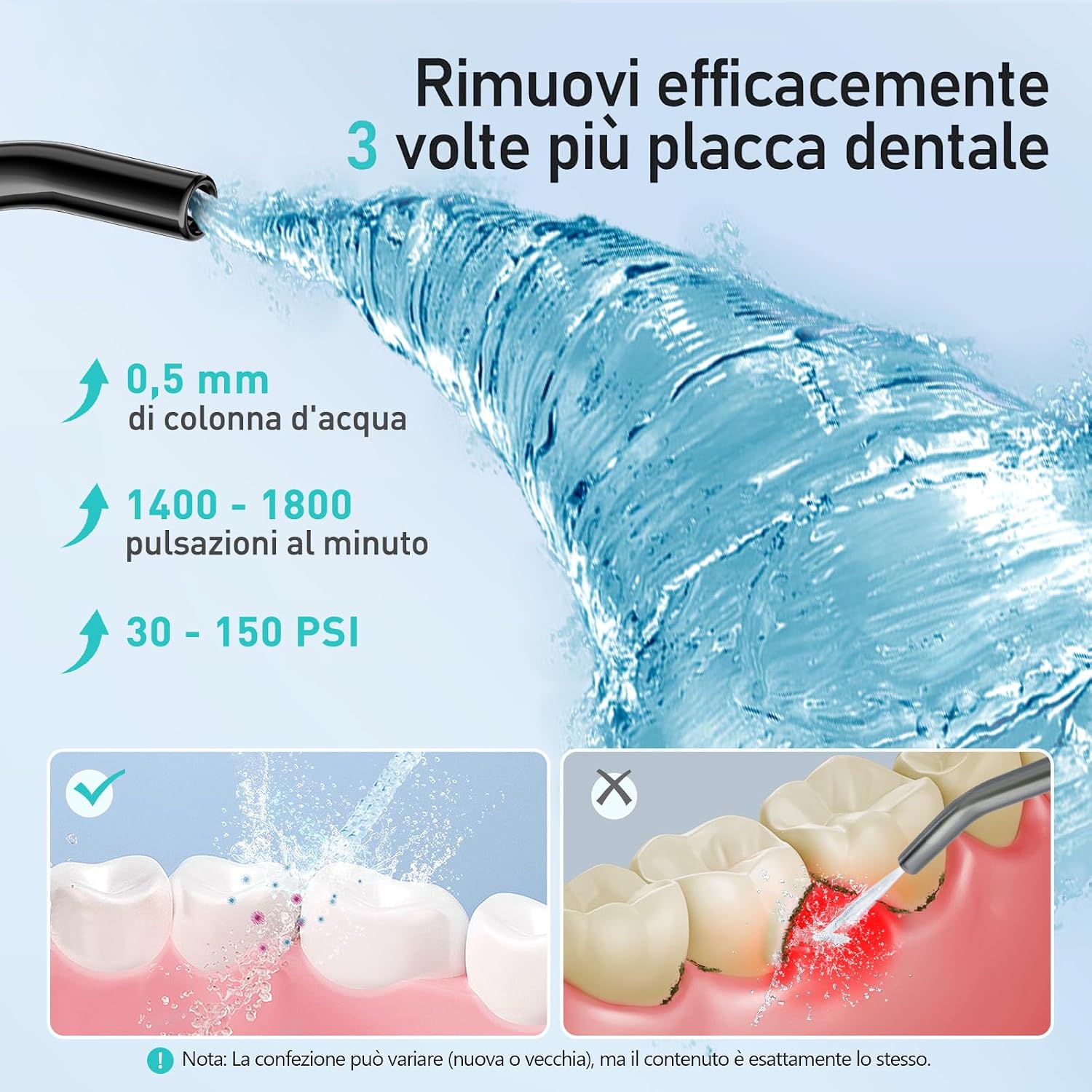 Detalle de COSLUS Idropulsore Dentale 300 ml