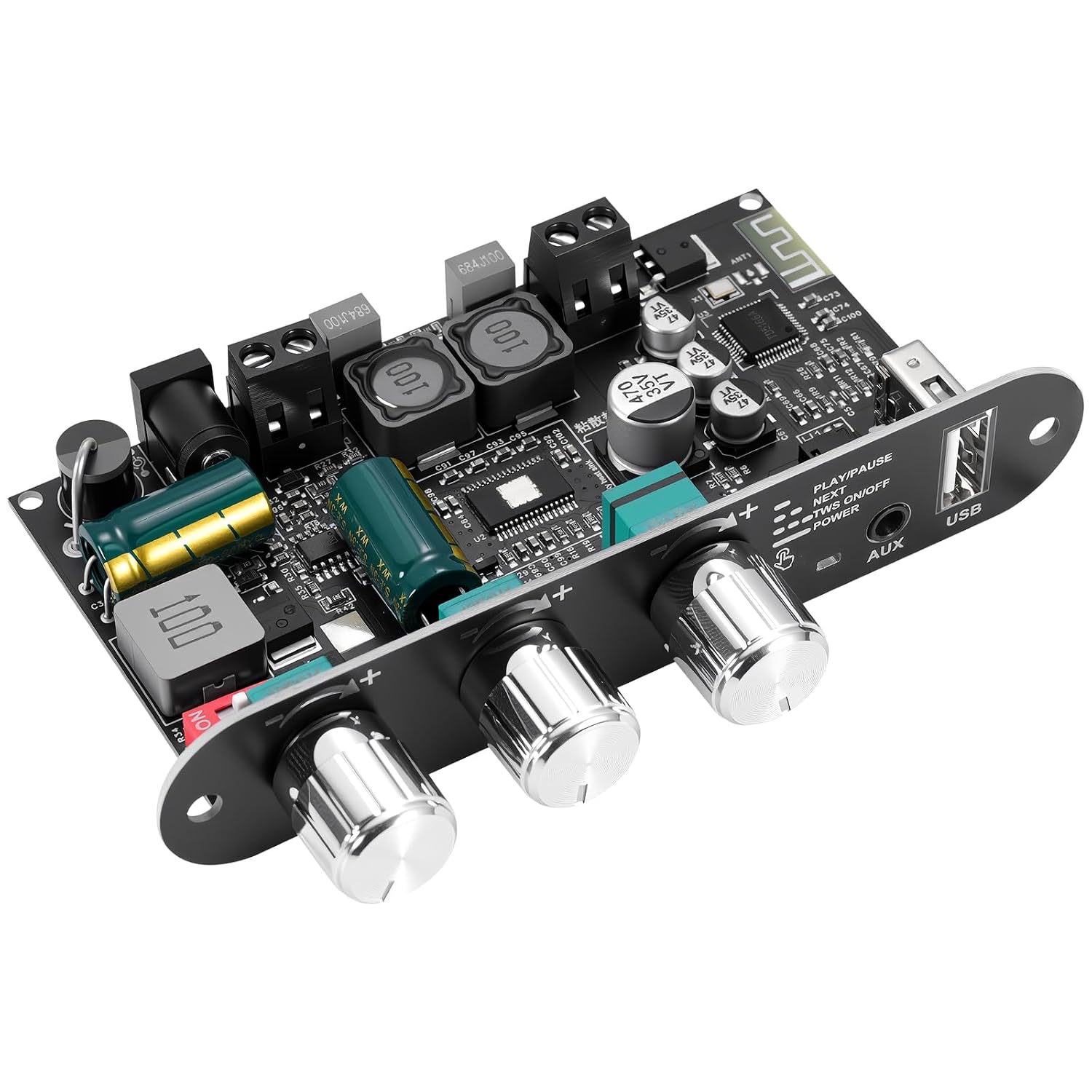 Detalle de ZHITING ZK-1001U mono-versterker, Bluetooth 5.3, TWS en 100 W