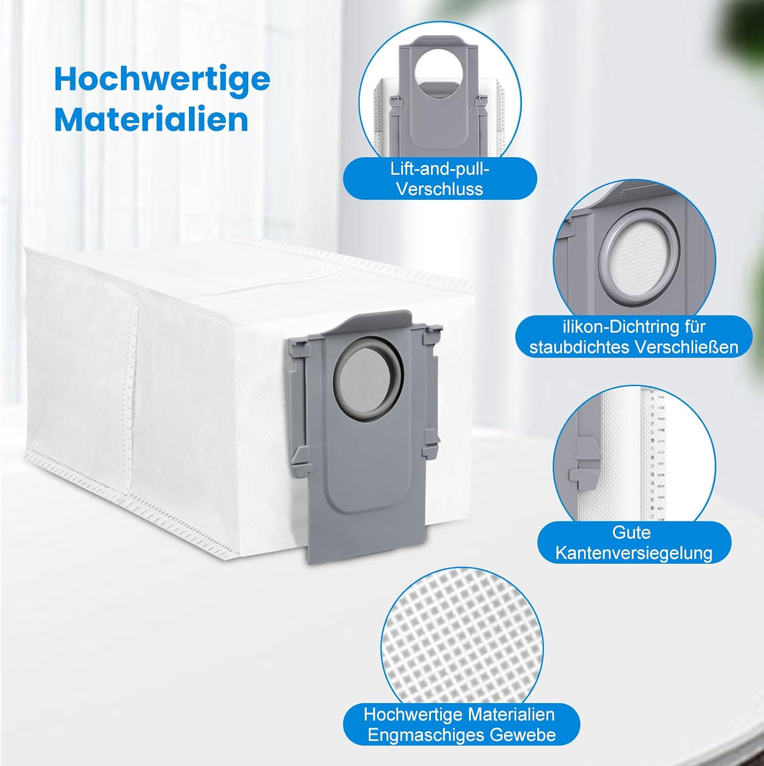 Detalle 2 de Staubbeutel Roborock Saros 10 3,0 l đ§č