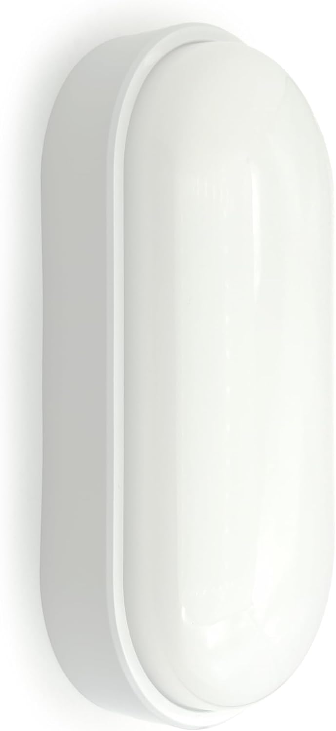 YJY LIGHT Deckenlampe 14W LED – 1500 lm, IP54, 4000K, oval, 210×105×48 mm