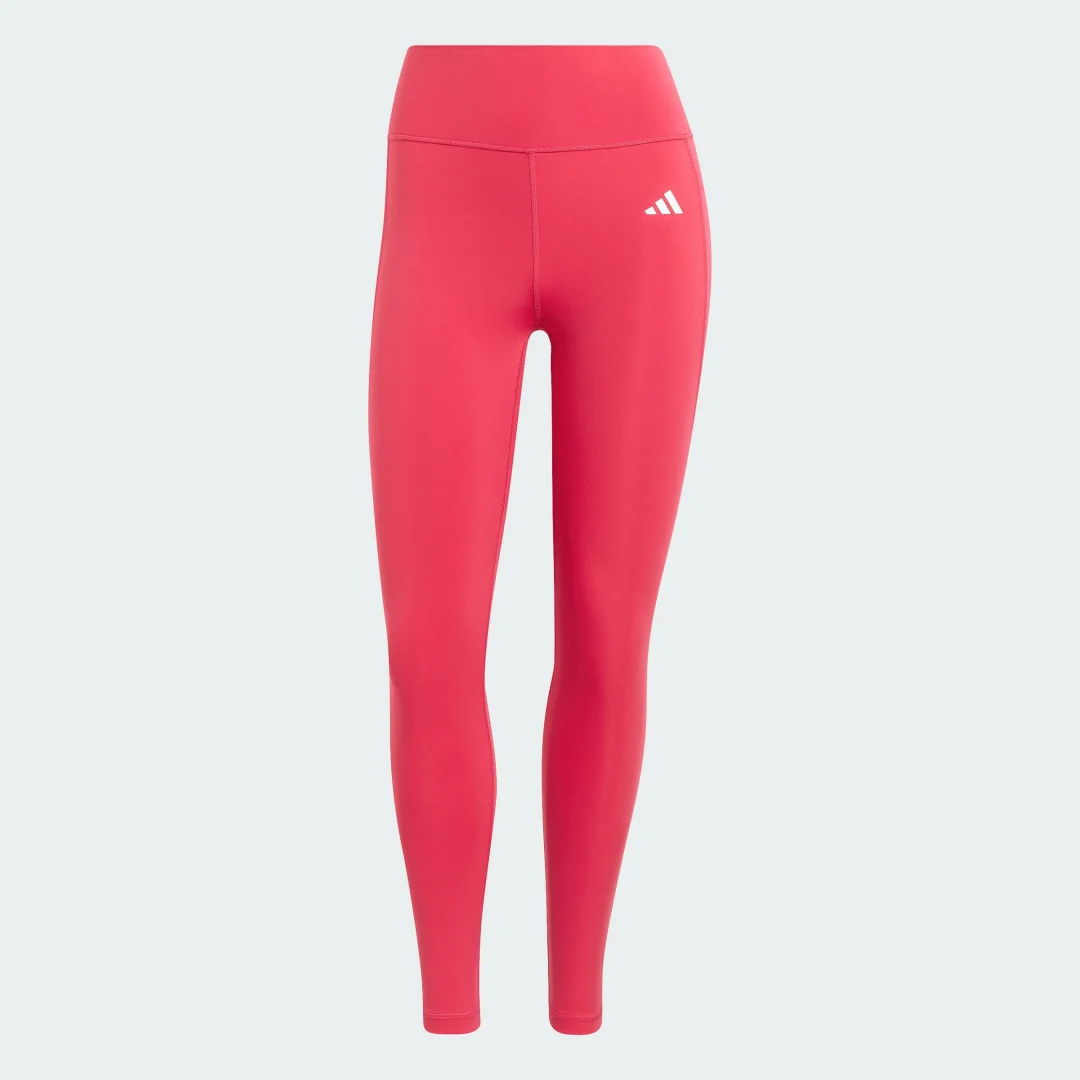 Detalle 2 de Mallas largas con bolsillo oculto Optimé Essentials de Adidas (color Rosa)
