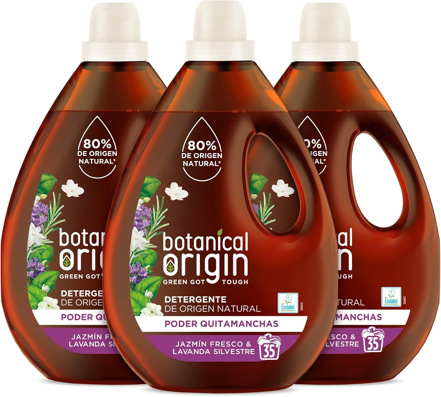 Thumbnail 2 de Botanical Origin Detergente Ecológico Lavadora 70 lavados