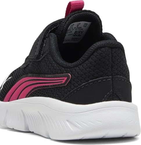 Detalle de PUMA Flexfocus Modern AC+ Inf, Sneaker unisex - Bimbi 0-24 / Black Pink White, 26 EU