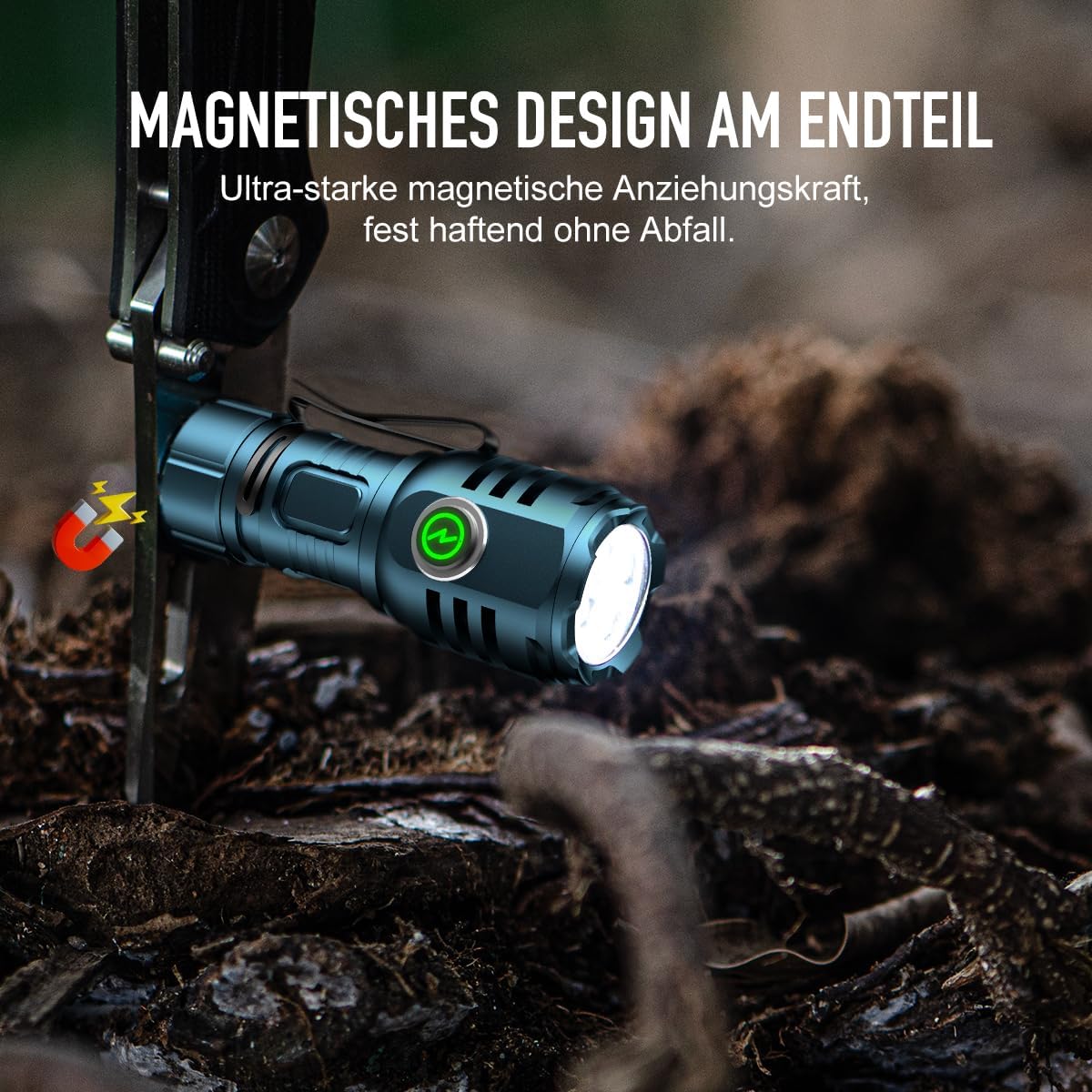 Thumbnail 2 de Taschenlampe kleine aufladbar LED 6000 Lumen