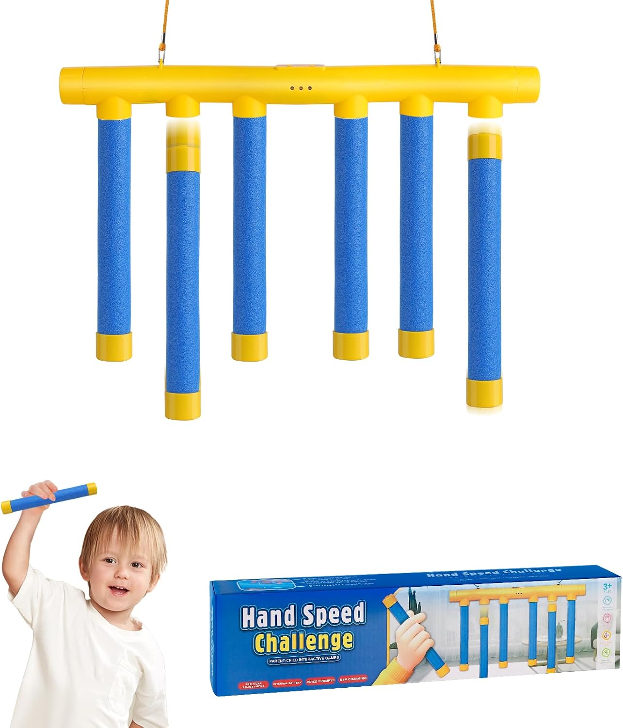 Detalle de Catching Sticks Reaction Game 3 Speeds
