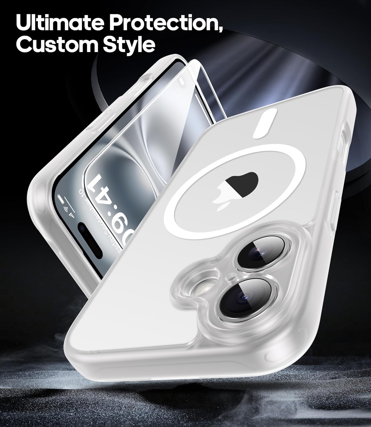 Detalle 1 de FLLAO iPhone 16 MagSafe case with 2 glass