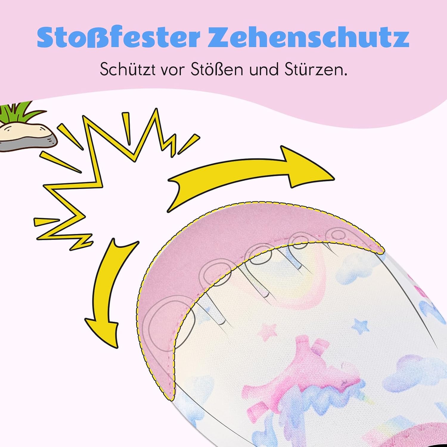 Thumbnail 2 de IceUnicorn Kinder Strandschuhe – Schnelltrocknende Aquaschuhe für Strand, Pool und Schwimmbad