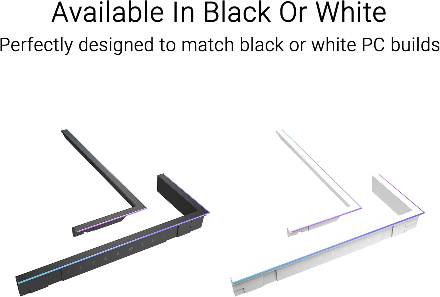 Detalle de ASUS TUF GAMING GT502 Horizon ARGB Lighting Kit White