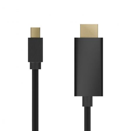 Detalle 2 de AISENS A125-0361: Cable conversor Mini DisplayPort a HDMI 2 m 4K@30Hz