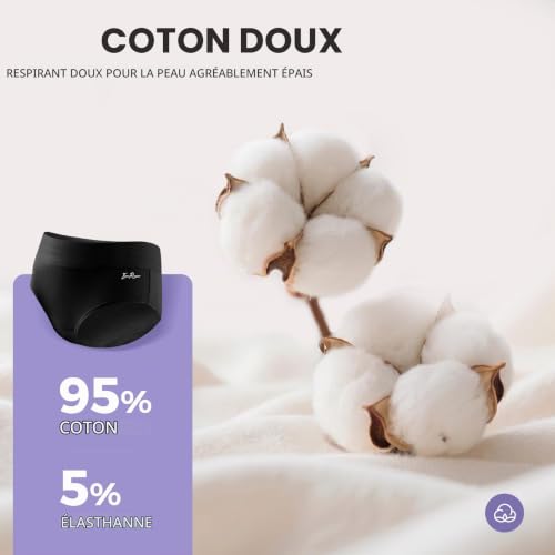Thumbnail 5 de IceReco Culotte Femme Taille Haute en coton — confort quotidien et maintien léger