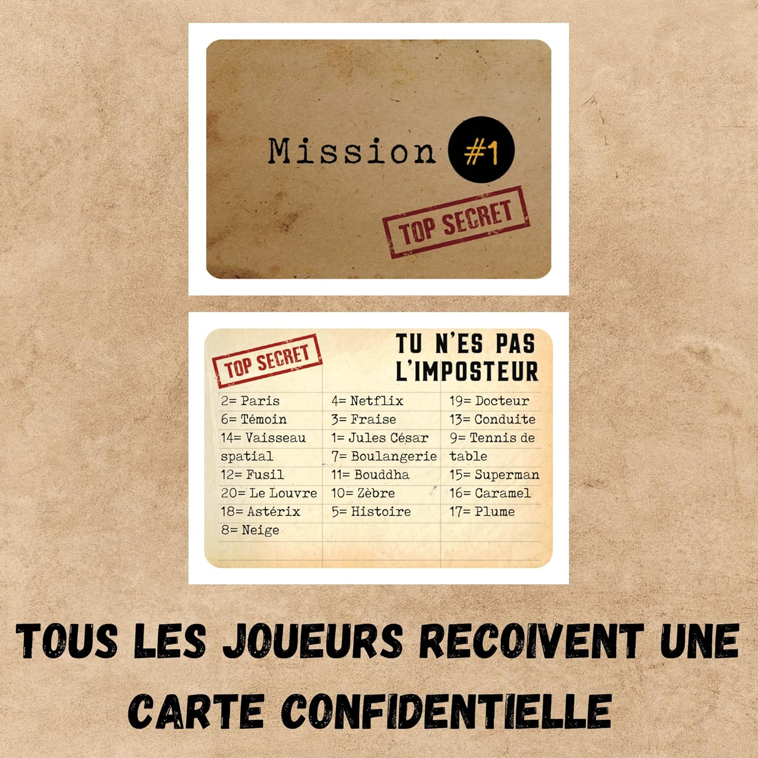 Thumbnail 1 de Oh Happy Games L'Imposteur Jeu de cartes