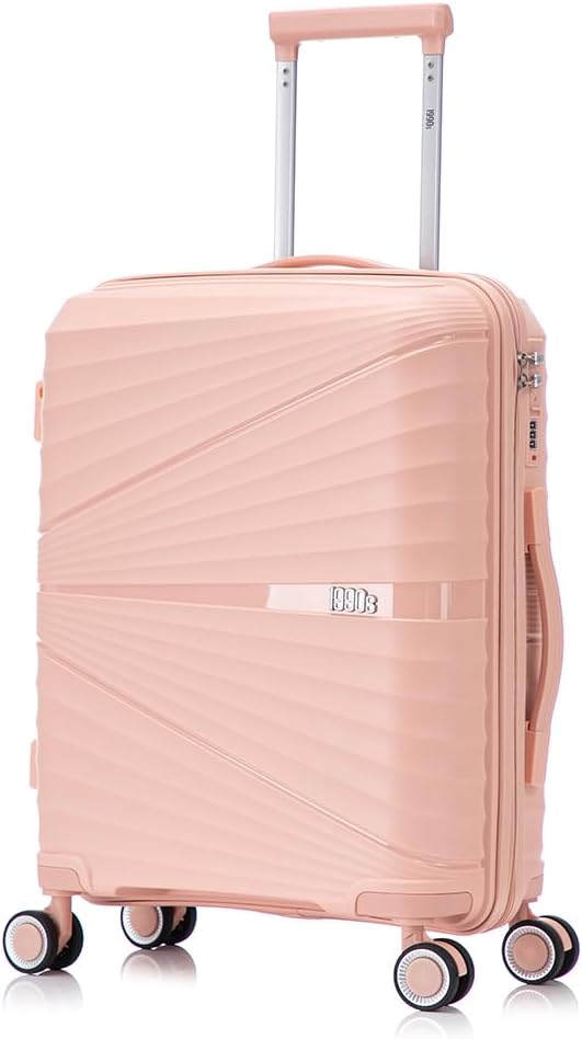 Detalle de Maleta 1990s Mediana Expandible 65 cm Rosa