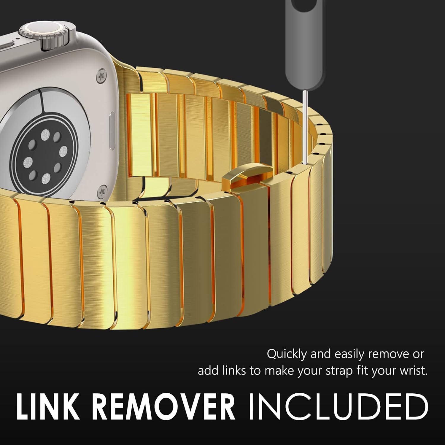 Thumbnail 4 de Fullife Metal Strap for Apple Watch 49mm