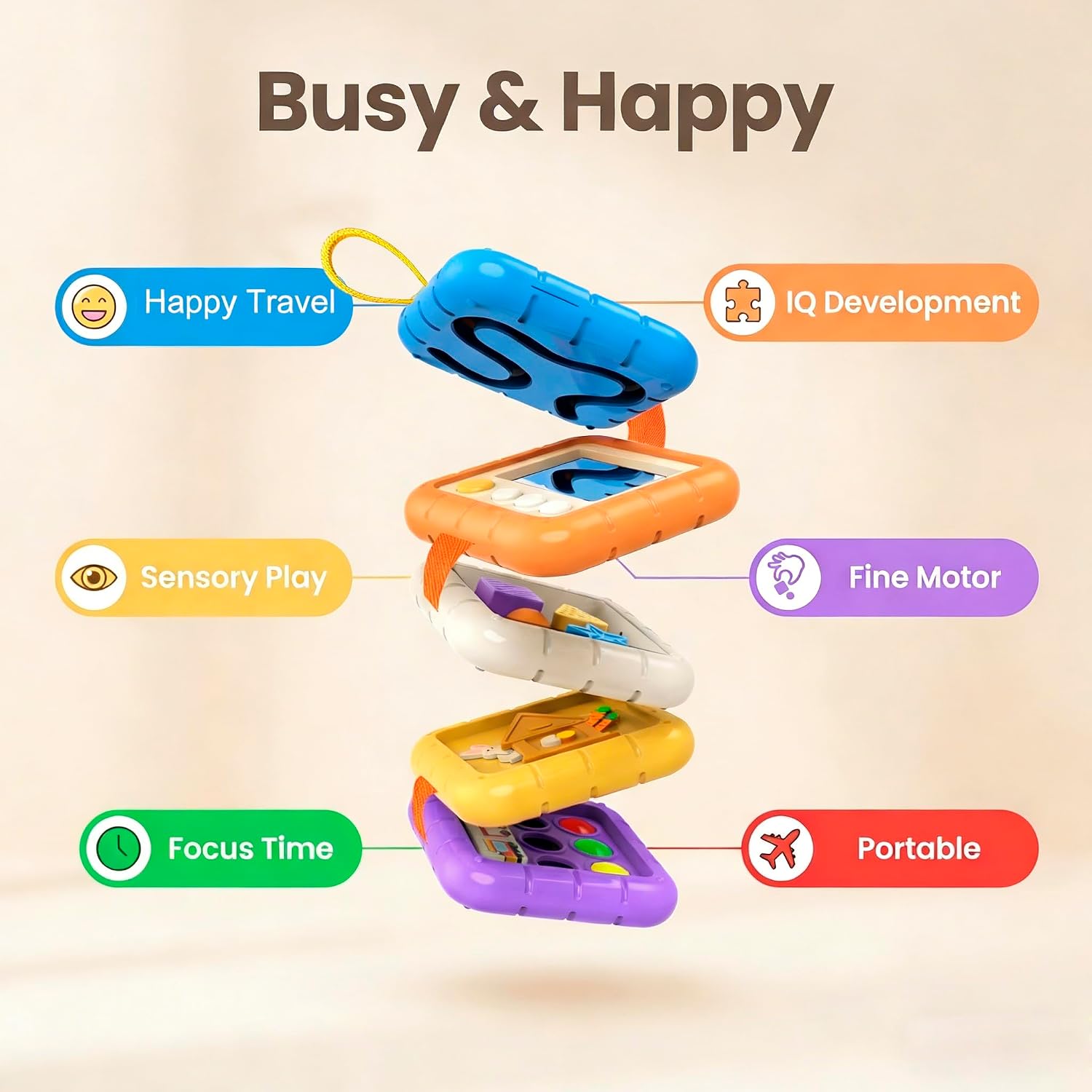 Detalle de EasierLT Busy Board 9-in-1