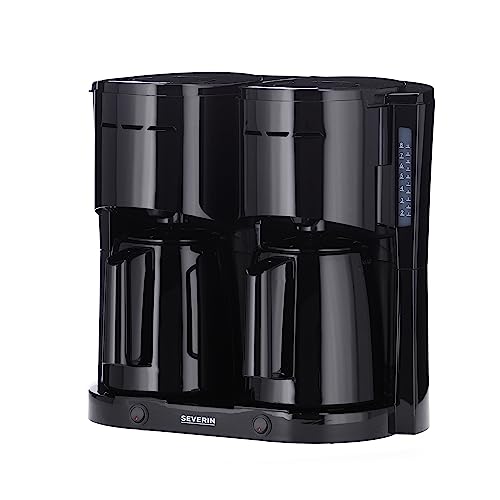 Detalle de SEVERIN KA 9315 Cafetera de goteo Duo — 16 tazas