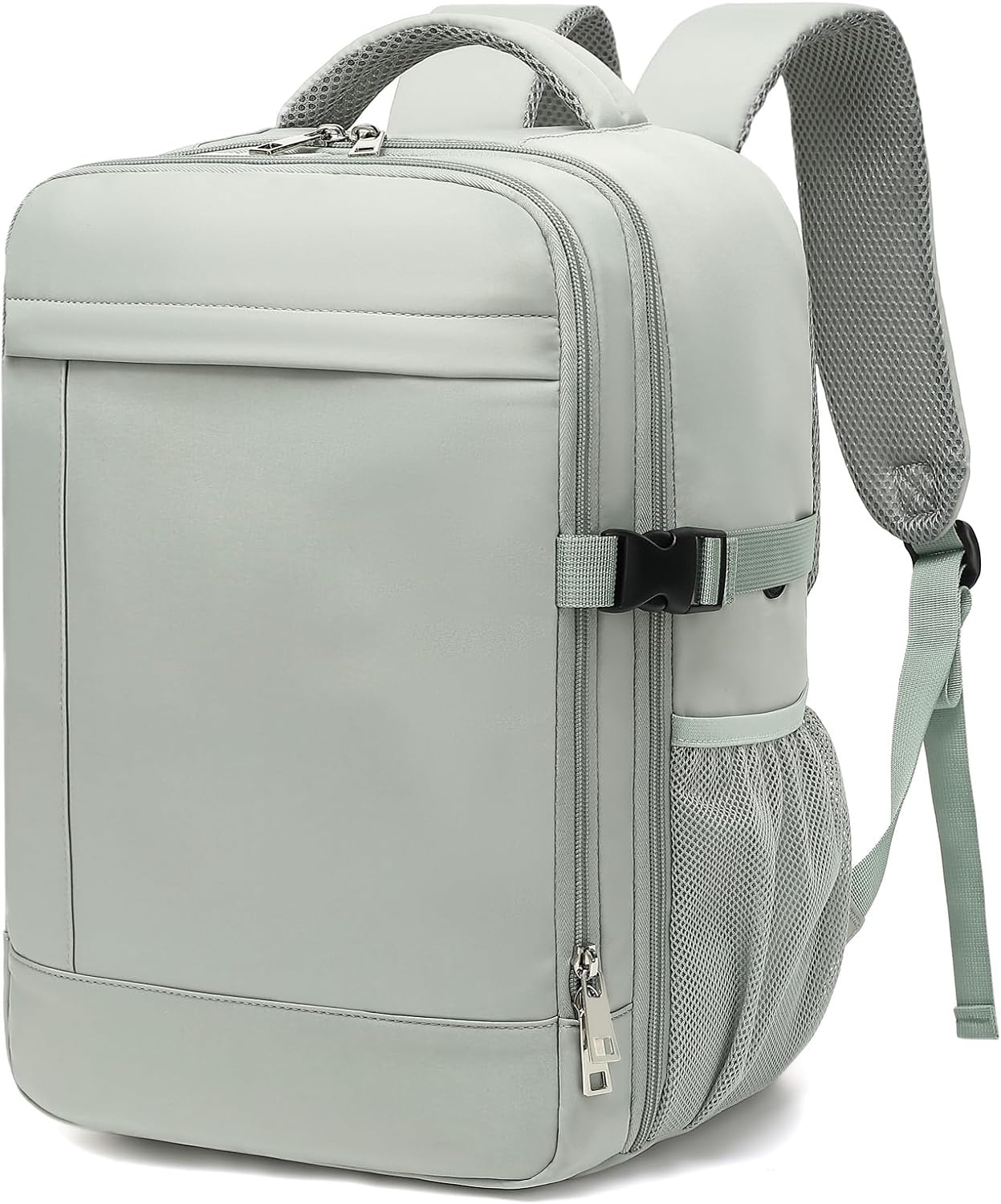 Detalle de Lossga Ryanair cabin bag 40x30x20 (24L) underseat travel backpack with TSA-style security unfolding and USB charging port