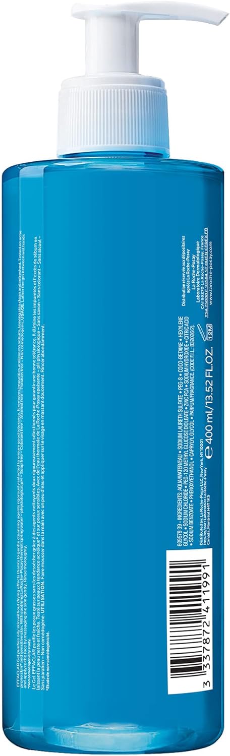 Thumbnail 5 de La Roche-Posay Effaclar Gel Limpiador 400 ml