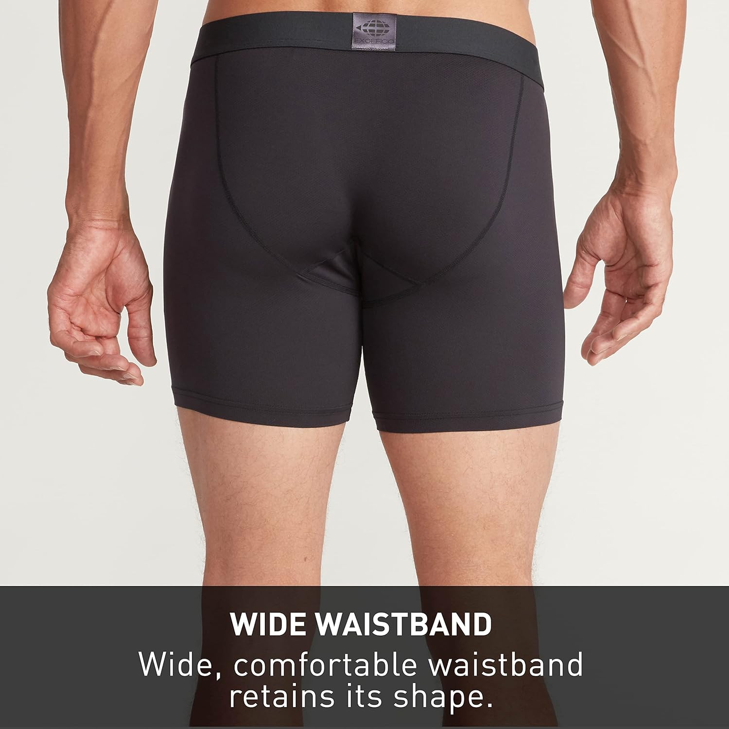 Detalle de ExOfficio Give-N-Go Sport 2.0 Boxer Briefs 6-Inch for Men
