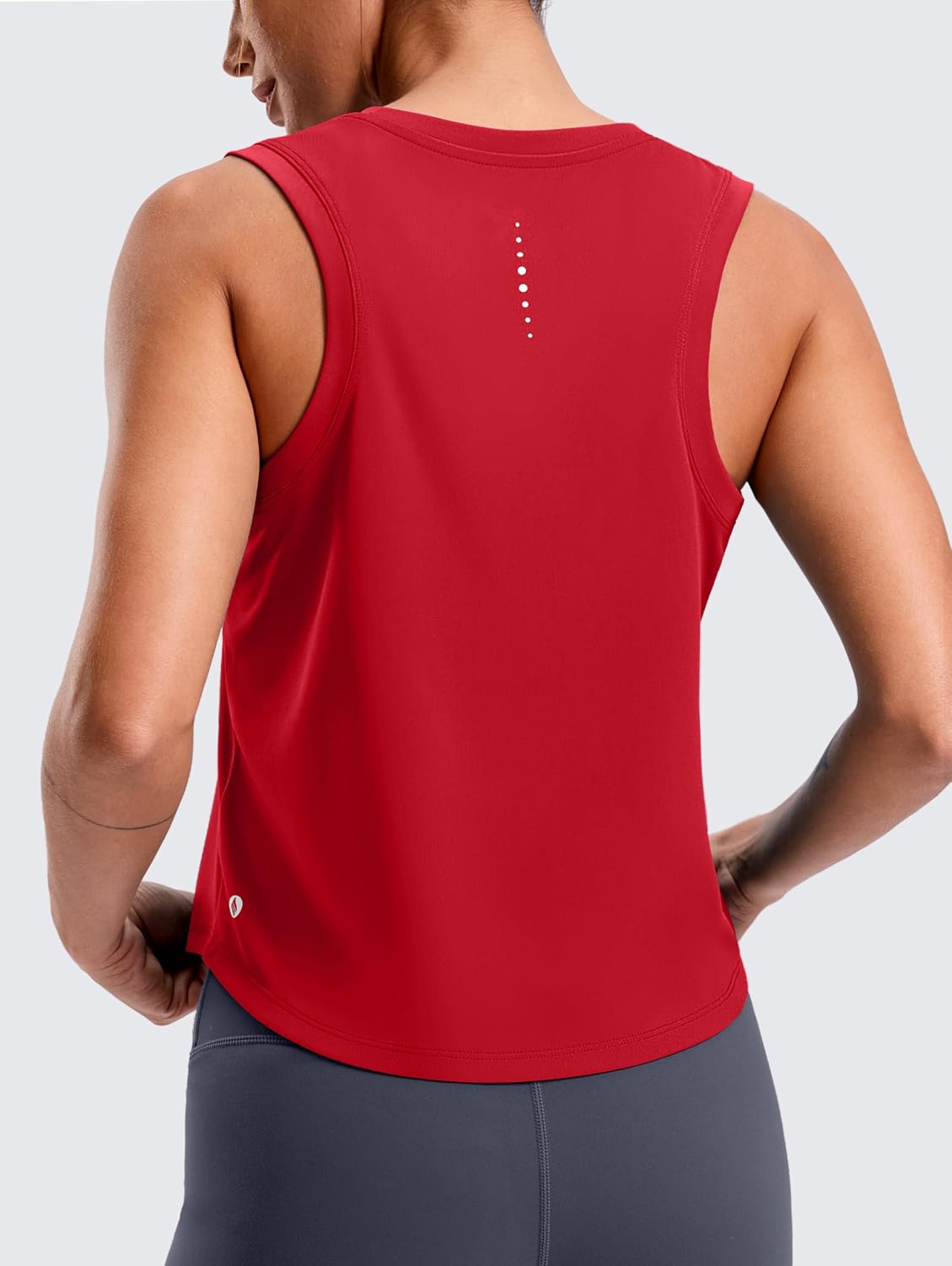 Detalle 2 de SANTINY Workout Tank Top, Waist-Length