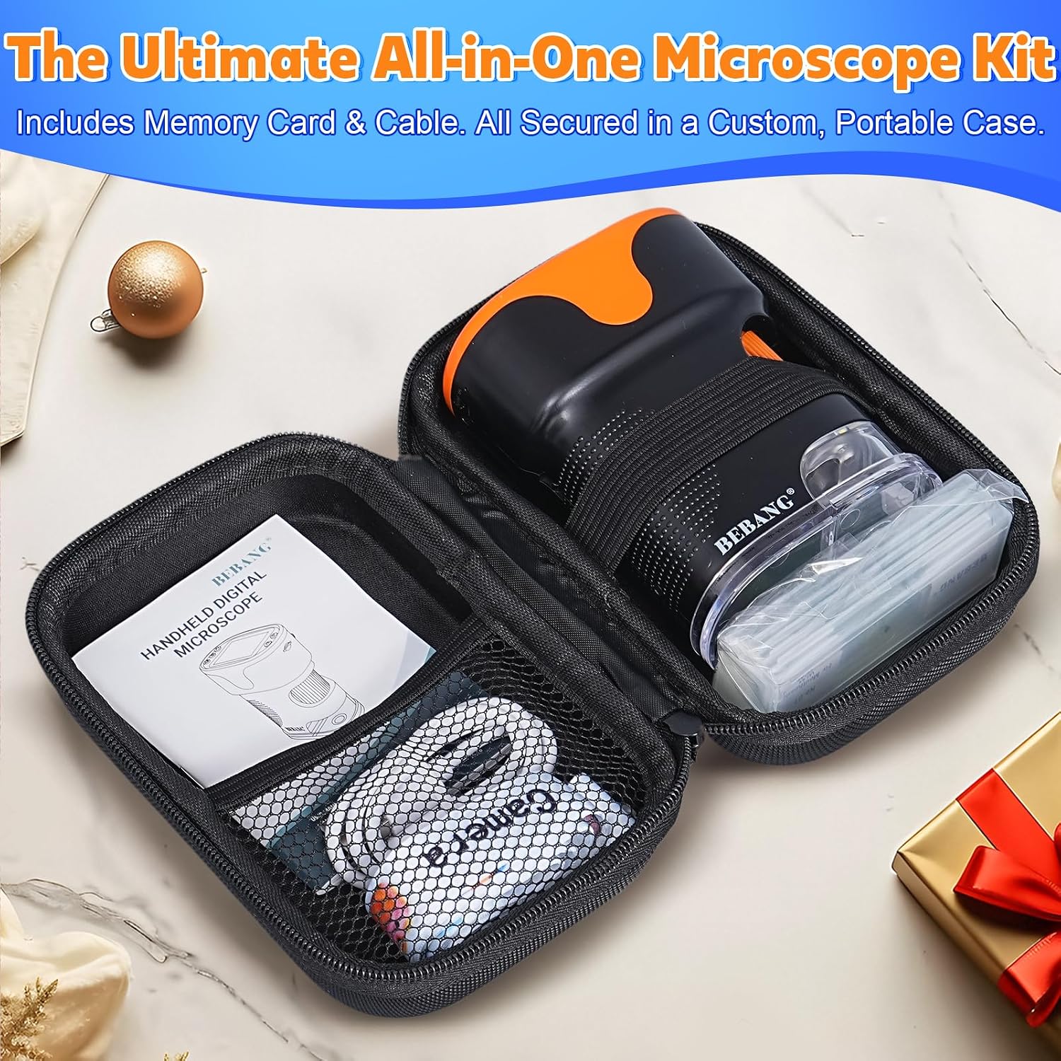 Thumbnail 3 de 4K Digital Microscope for Kids 2-inch Screen