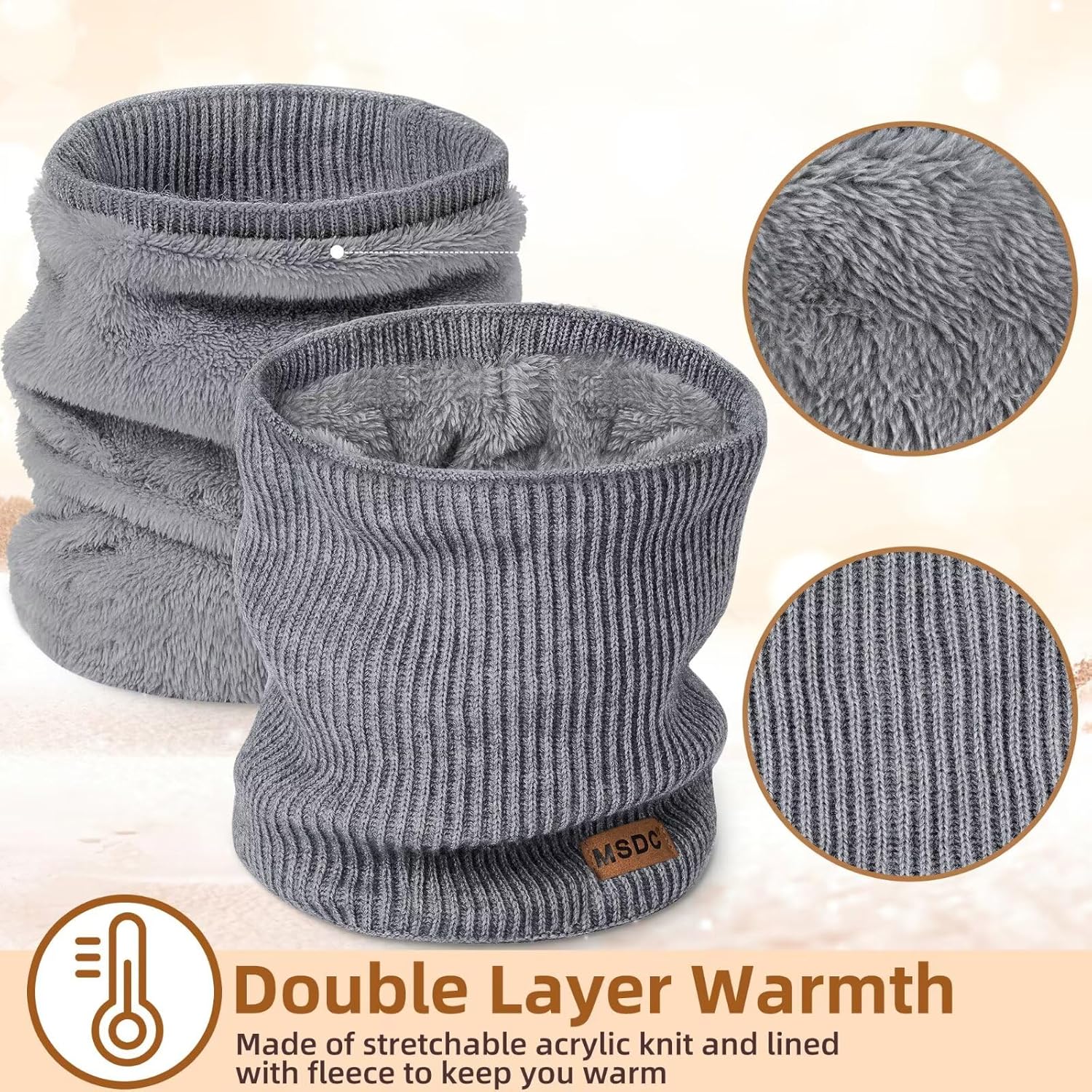 Detalle de MSDC Winter Neck Gaiters 3 Pack đ§Ł