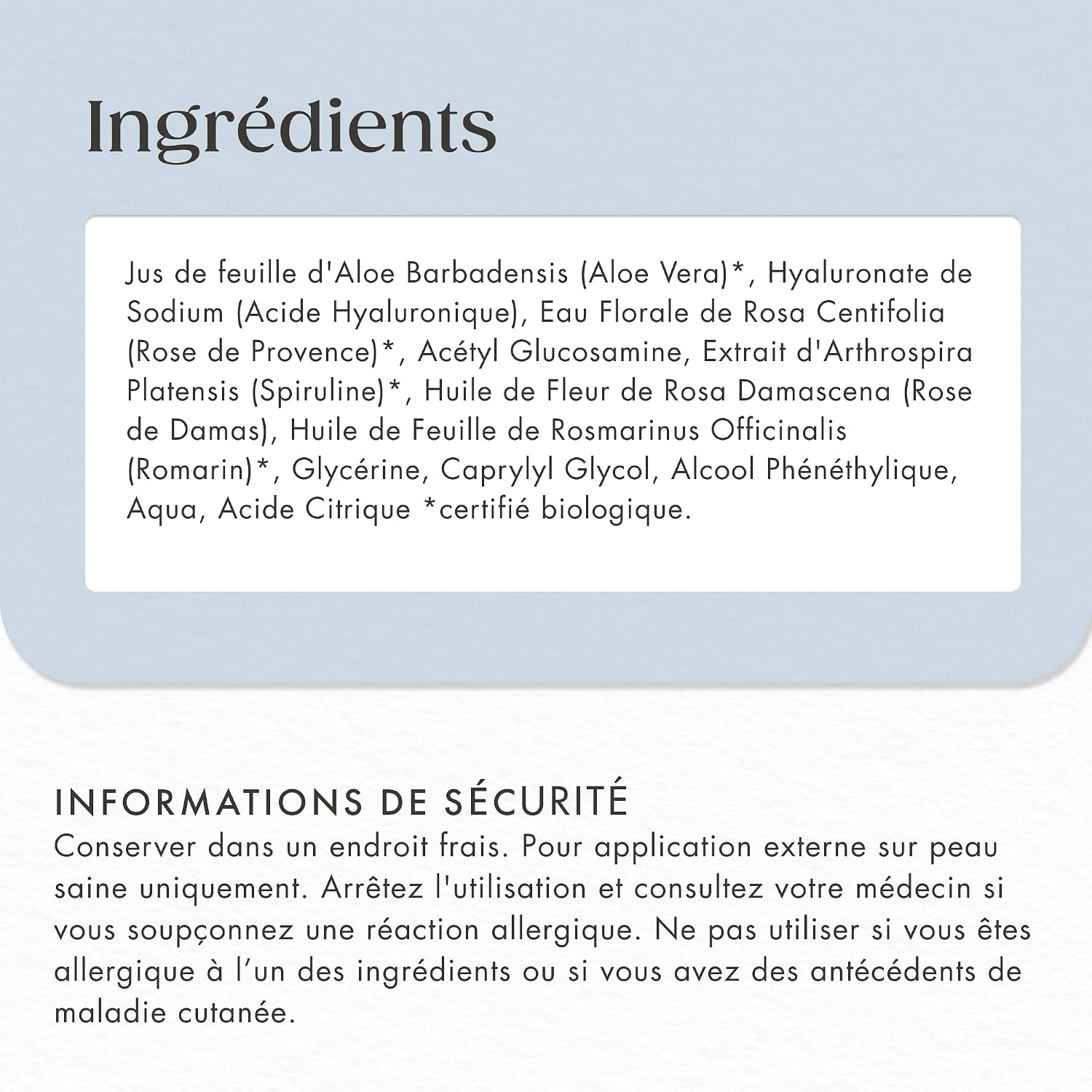 Thumbnail 6 de Sérum Satin Naturel Acide Hyaluronique forte teneur (100 ml) – Hydratation 24 h, effet anti-âge vegan