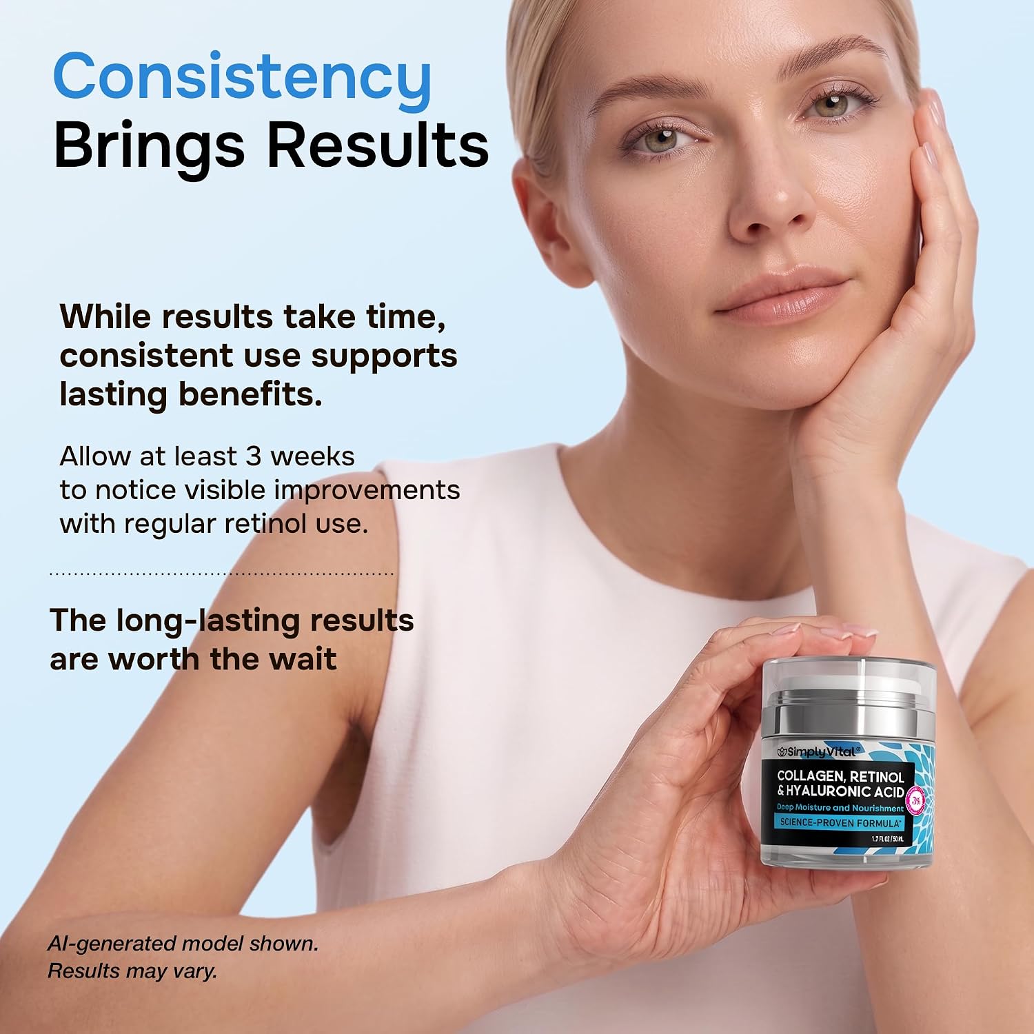 Thumbnail 6 de SimplyVital Face Moisturizer Retinol