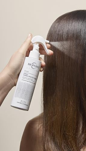 Detalle de Biopoint Styling Spray Termoprotettore Capelli, protezione fino a 230° per phon, piastra e arricciacapelli – 200 ml