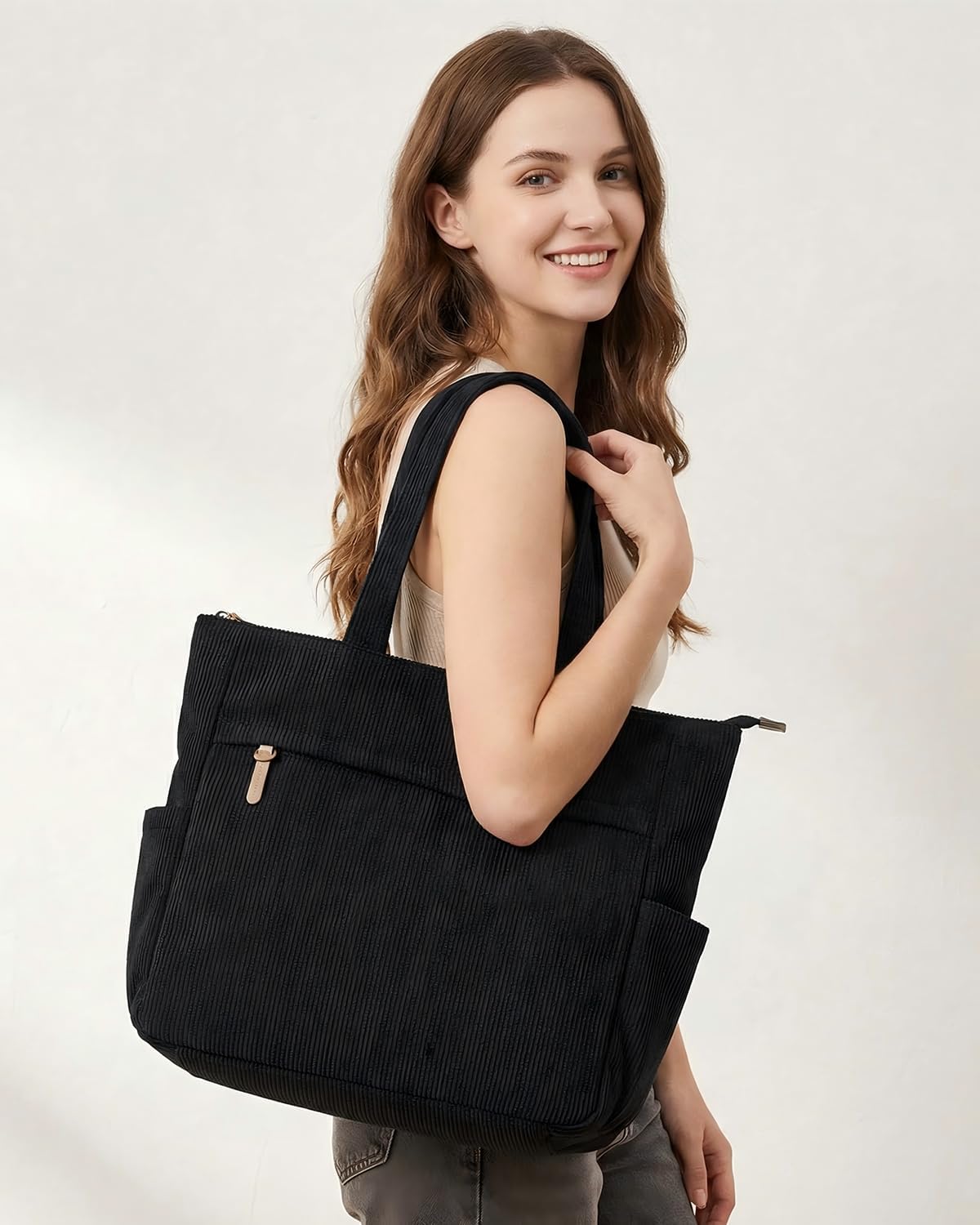 Thumbnail 1 de szyanlai Corduroy Tote Bag