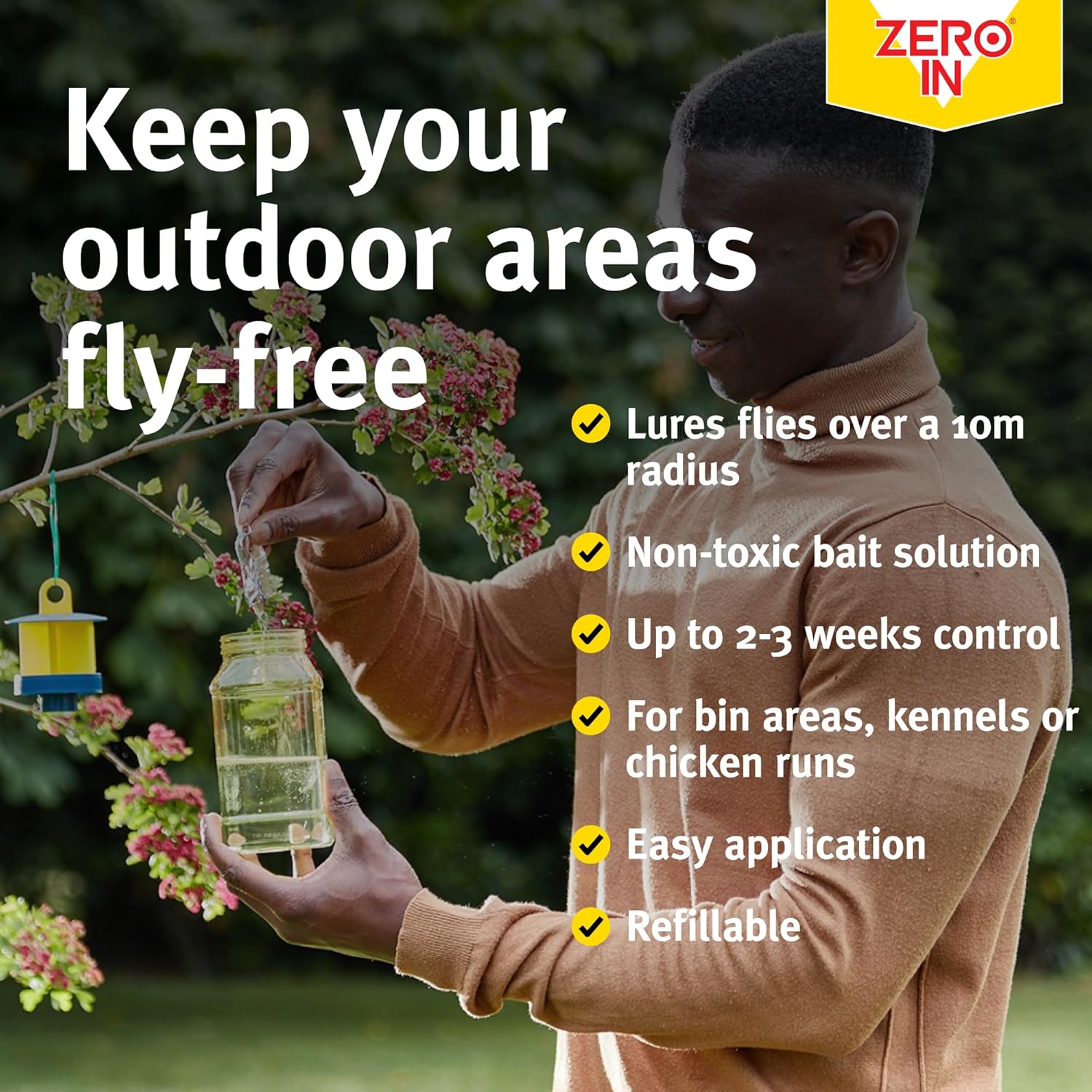 Detalle 2 de Zero In Outdoor Fly Trap