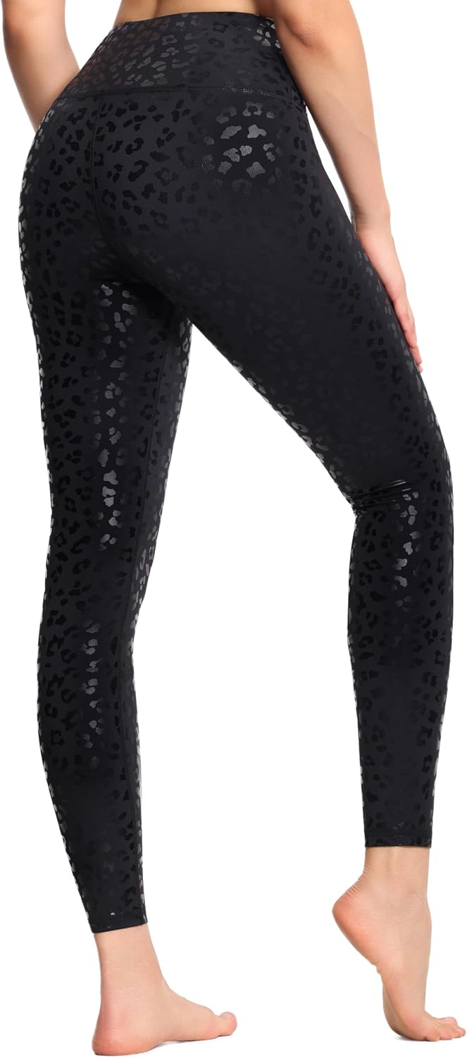 Thumbnail 1 de THE GYM PEOPLE High Waist Sports Leggings with 4-Way Stretch and Hidden Pockets