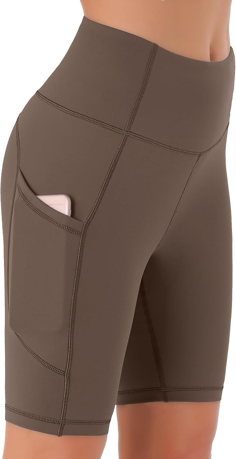 Thumbnail 6 de Persit Damen kurze Leggings (blickdicht) mit Taschen – Radlerhose mit hoher Taille