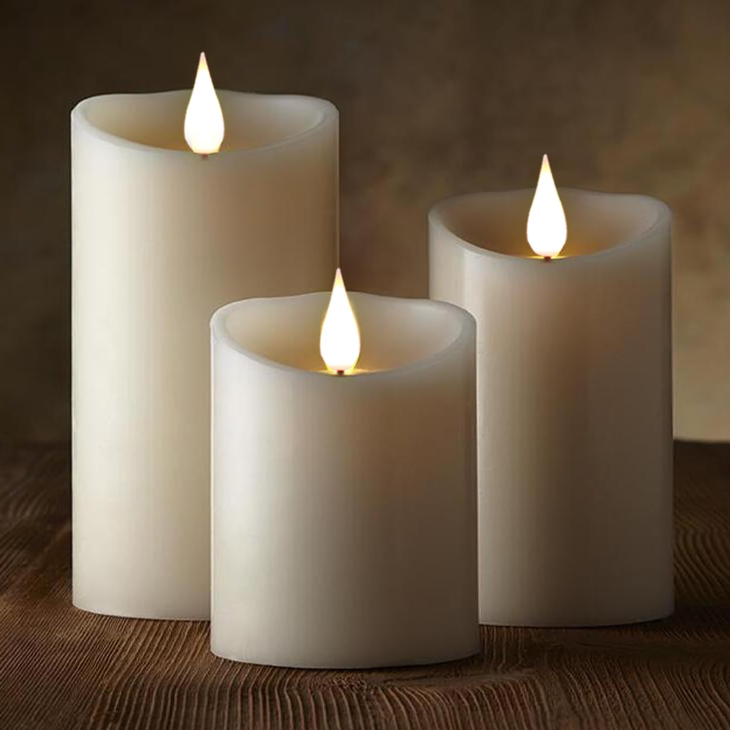 Thumbnail 6 de Da by Candele LED set 3 pezzi 10–15,2 cm 🕯